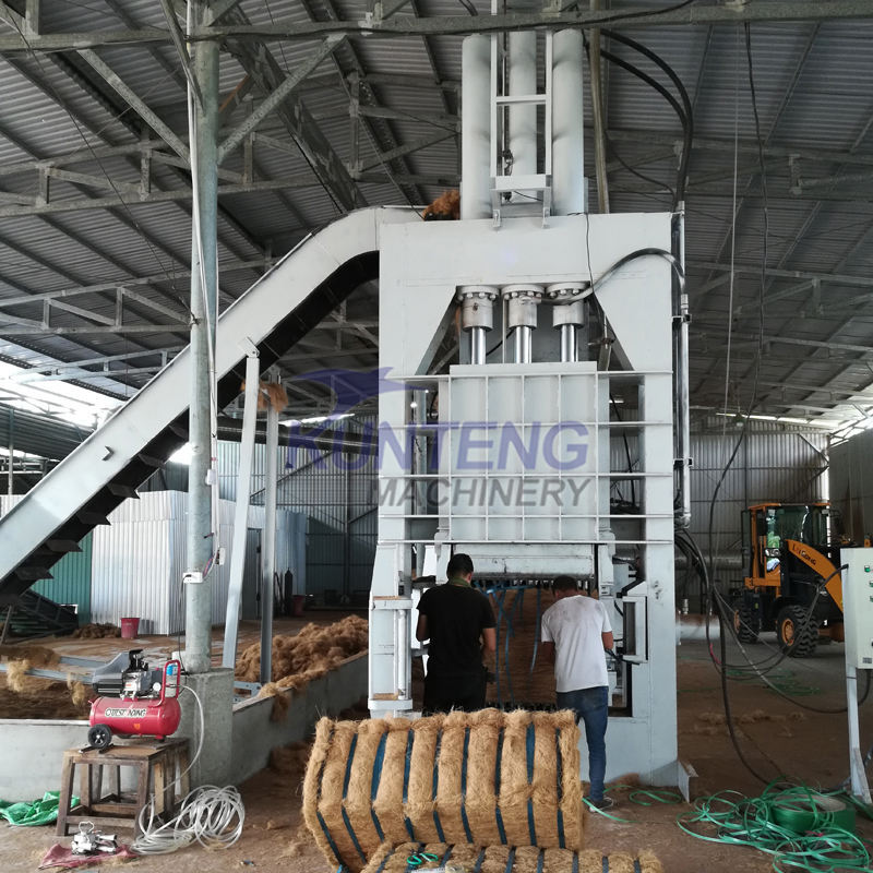 Full Automatic Fiber Process Baling Machine