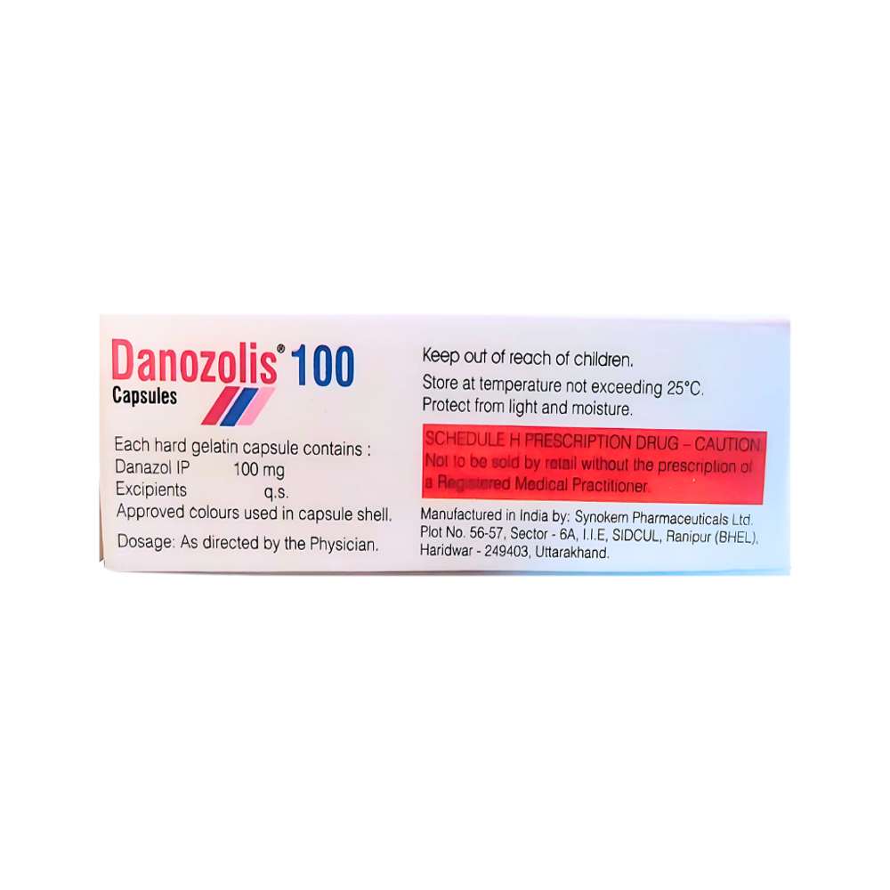 Danozolis 100 - Drug Type: General Medicines