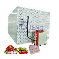 Wall Mounted Refrigeration Unit Freezer Cold Storage Room