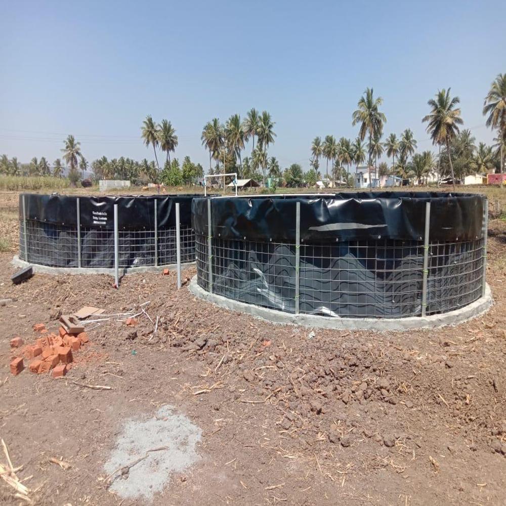 Biofloc Fish Farming Tank 7 diameter 850 GSM (30625litre)