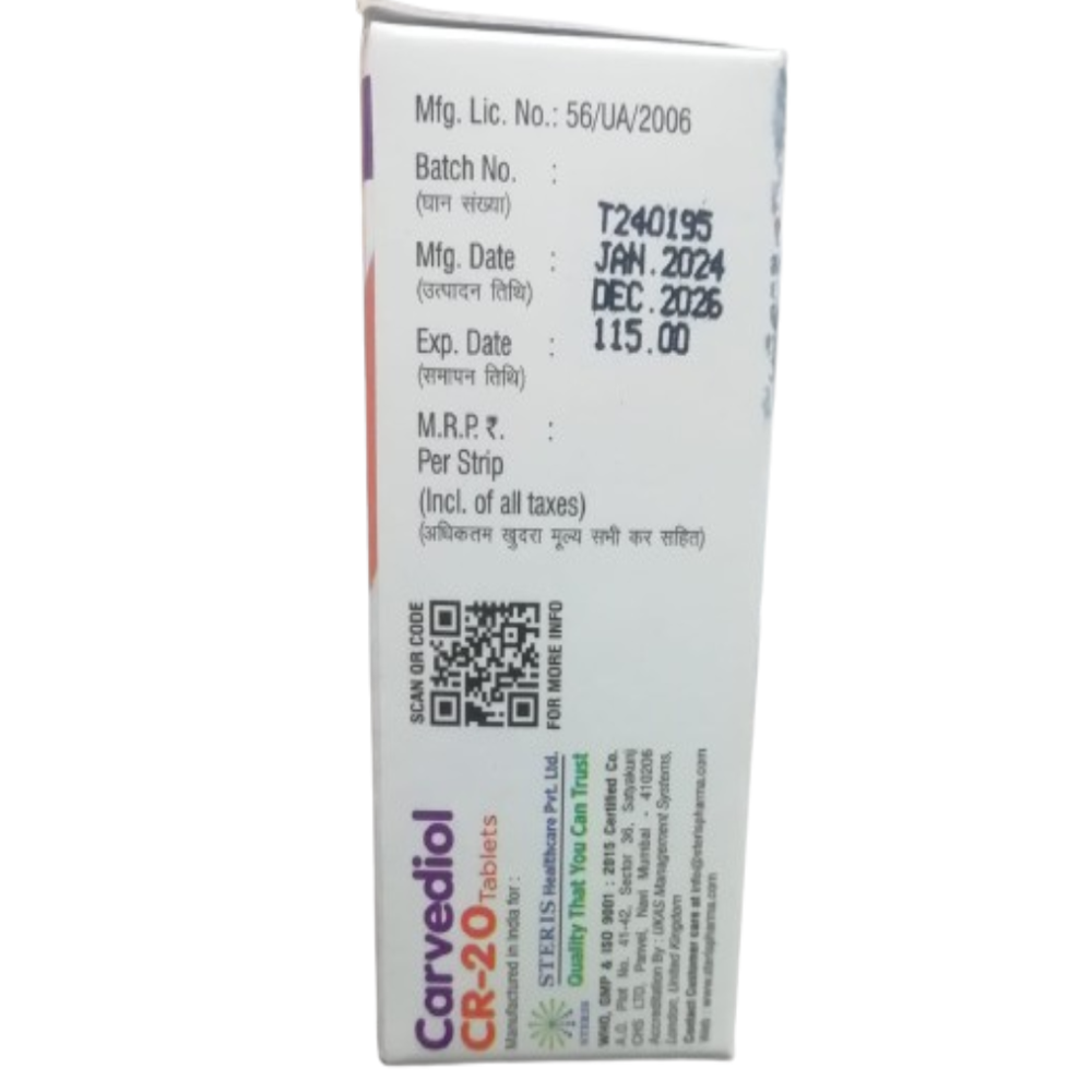 Carvediol Er - Drug Type: General Medicines