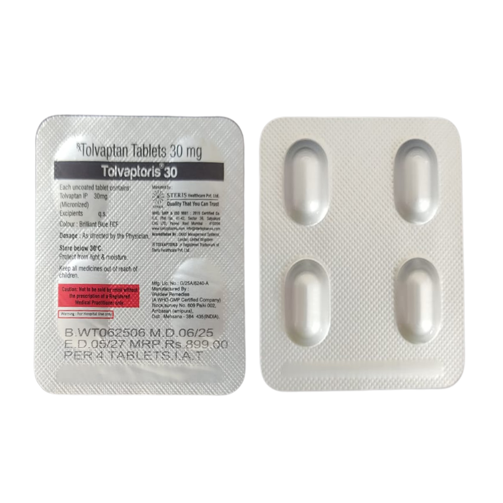 Tolvaptan 30 Mg - Drug Type: General Medicines