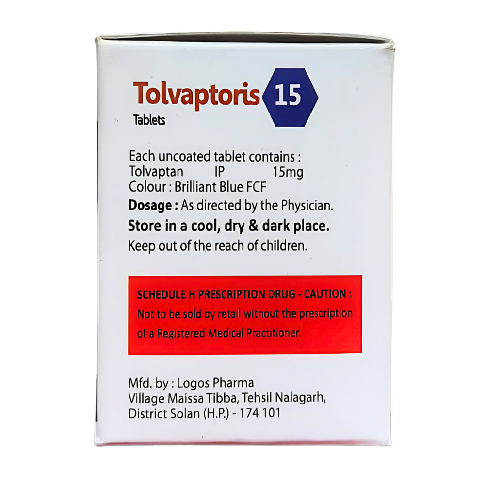 tolvaptan 15 mg