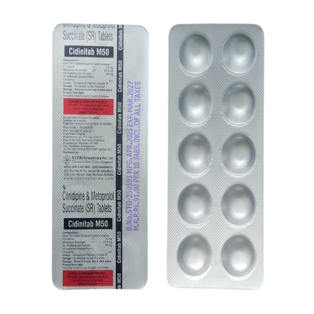 cilnidipine metoprolol