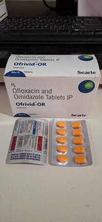 ORNIDAZOLE + OFLOXACIN TABLET