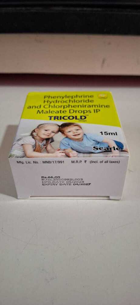 Phenylephrine Hcl + Chlorpheniramine Maleate Drops Ip - Drug Type: General Medicines
