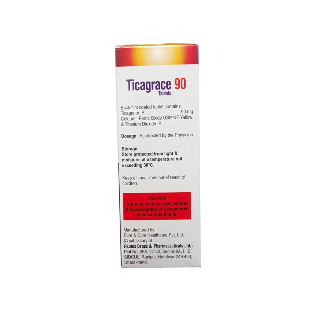 Ticagrelor 90 Mg - Drug Type: General Medicines