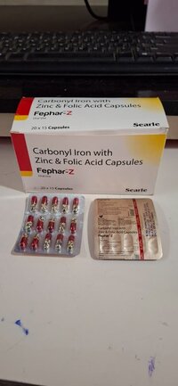 CARBONYL IRON + ZINC + FOLIC ACID CAPSULES