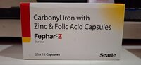 CARBONYL IRON + ZINC + FOLIC ACID CAPSULES