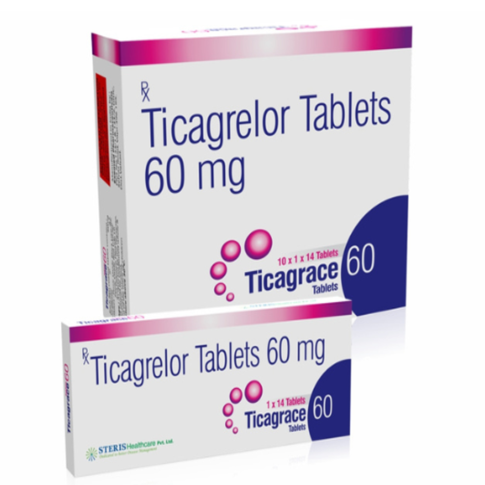 Ticagrelor (60Mg) - Drug Type: General Medicines