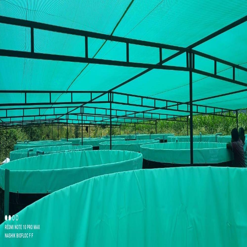 Biofloc Fish Farming Tank 9 diameter 450 GSM (50626 litre)