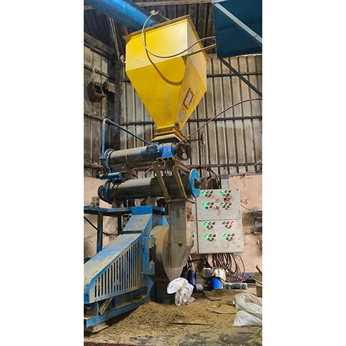 Cattle Feed Production Unit - Color: Blue & Yellow