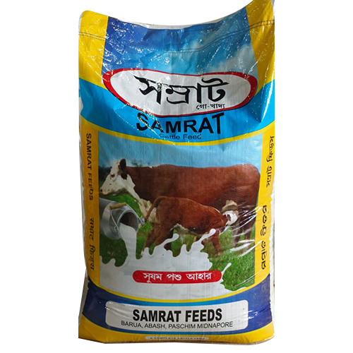 Samrat Gold Cattle Feed(Pallet) - Color: Brown