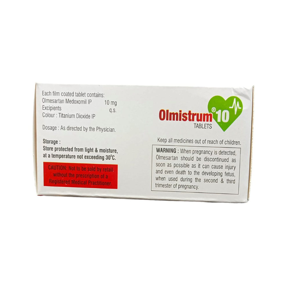 Olmesartan (10mg) - Dosage Form: Tablets