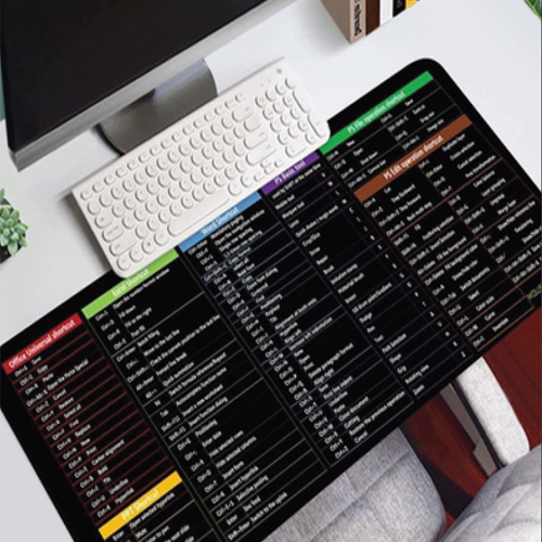 Computer Mat - Color: Black
