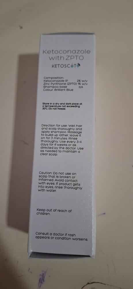 KETOCONAZOLE SHAMPOO 100 ML