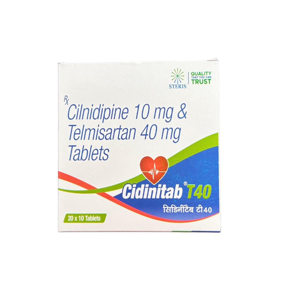 Cilnidipine (10mg) & Telmisartan (40mg)
