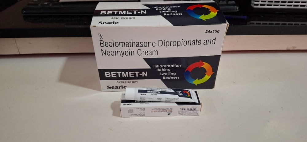BECLOMETAHSONE DIPROPIONATE + NEOMYCIN CREAM 15 GM