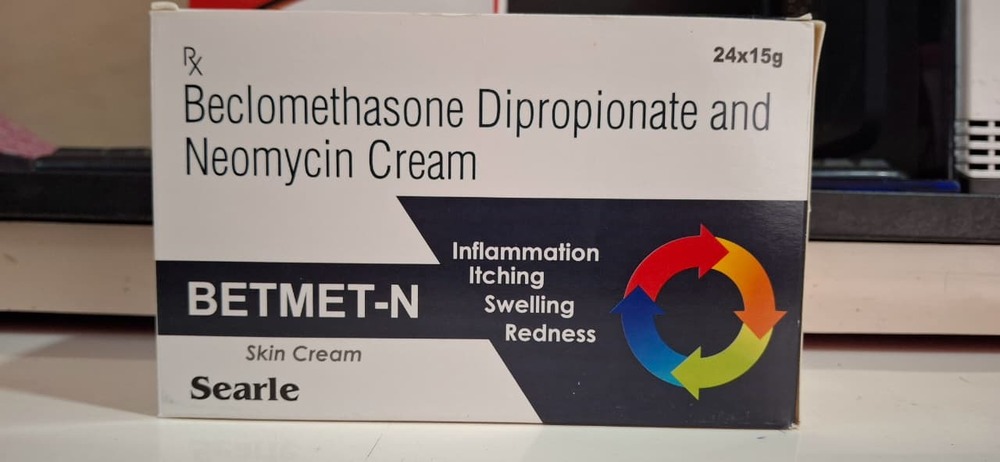 BECLOMETAHSONE DIPROPIONATE + NEOMYCIN CREAM 15 GM
