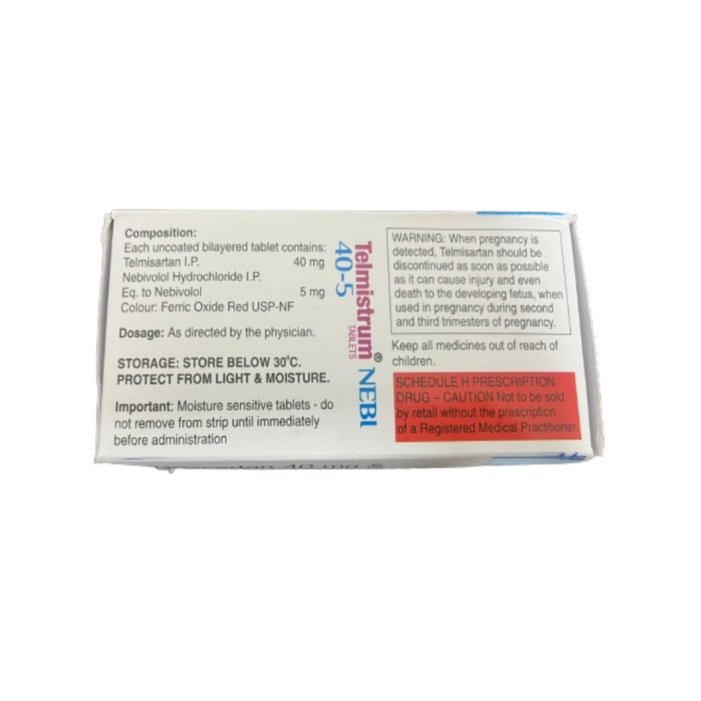 Telmisartan 40 mg & Nebivolol 5 mg