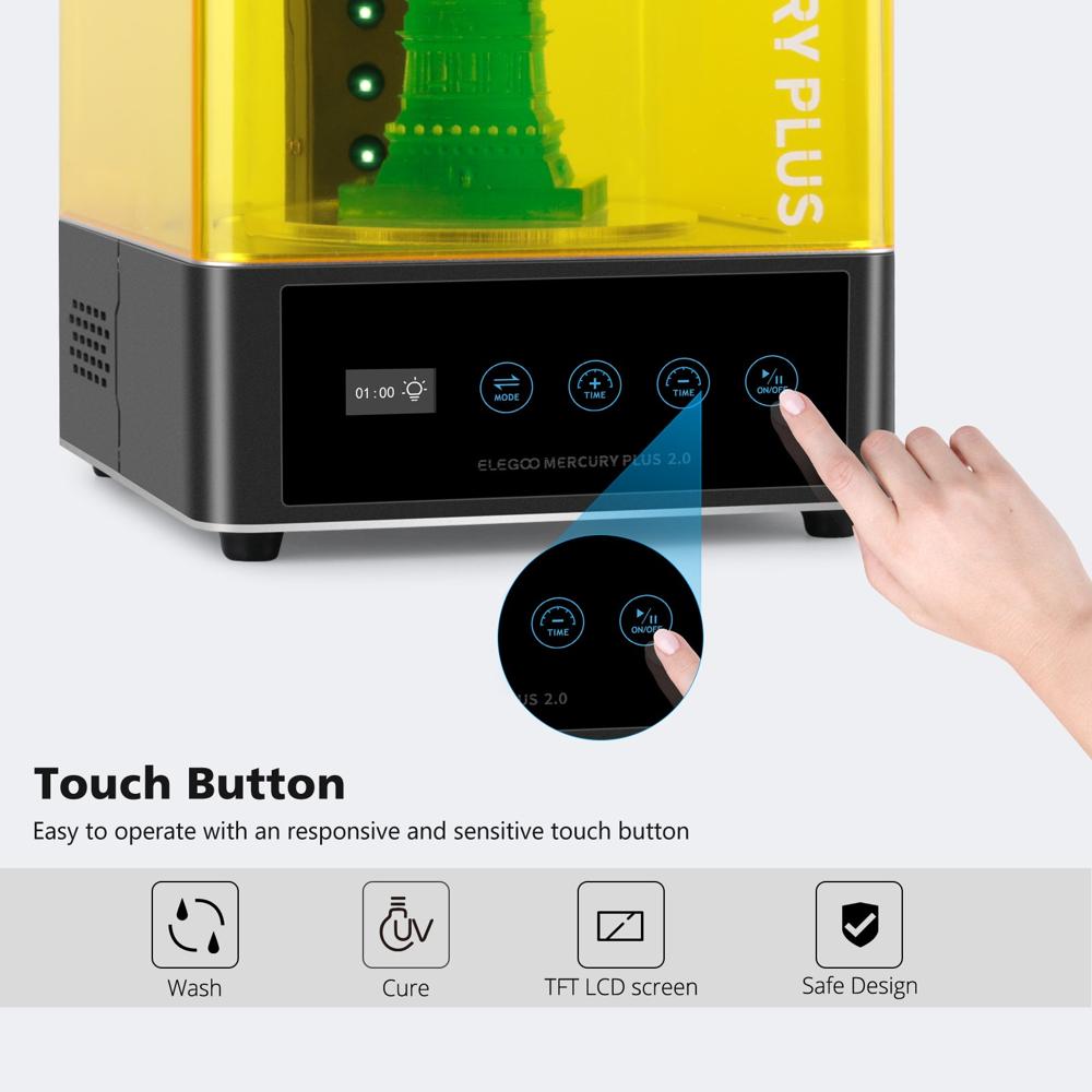ELEGOO Mercury Plus 2 in 1 Washing and Curing Station
