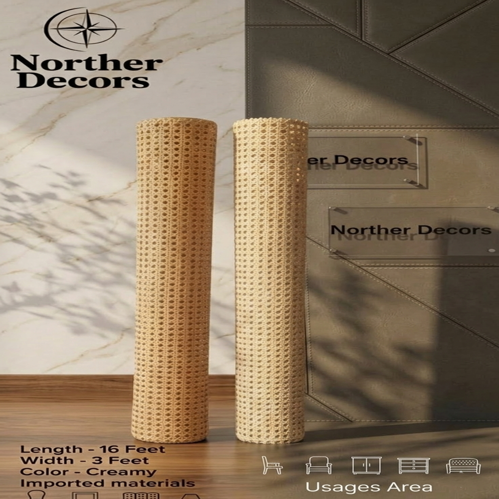 Natural Rattan Cane Webbing - Application: Roll