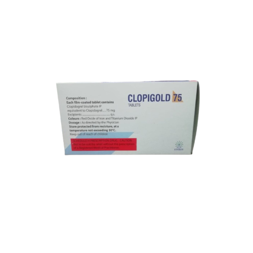 Clopidogrel 75 Mg - Drug Type: General Medicines
