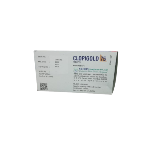 Clopidogrel 75 Mg - Drug Type: General Medicines