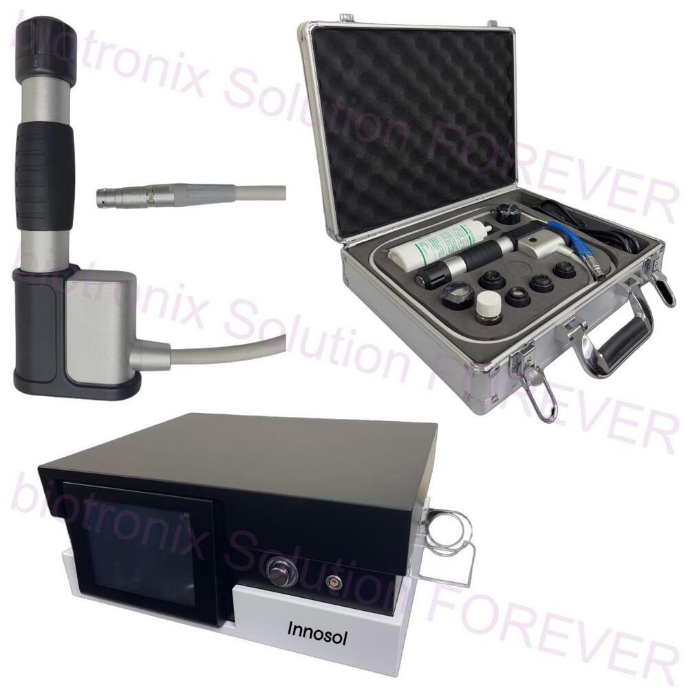 7 Head Pneumatic Radial Shockwave Therapy System-10 Modes for Pain Relief & Rehab