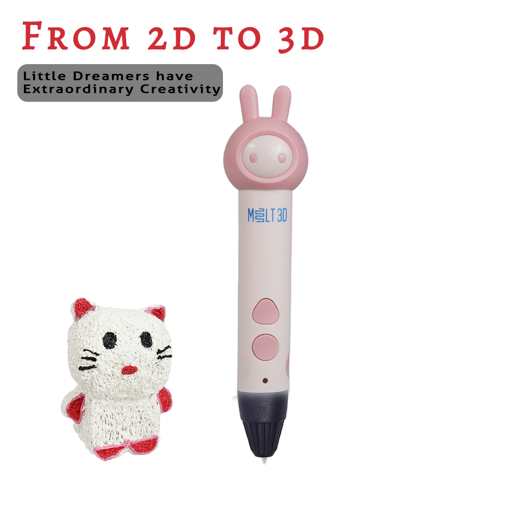 Melt3D The Crafter 3D Pen Inspire Kids Imagination with Bunny Designs