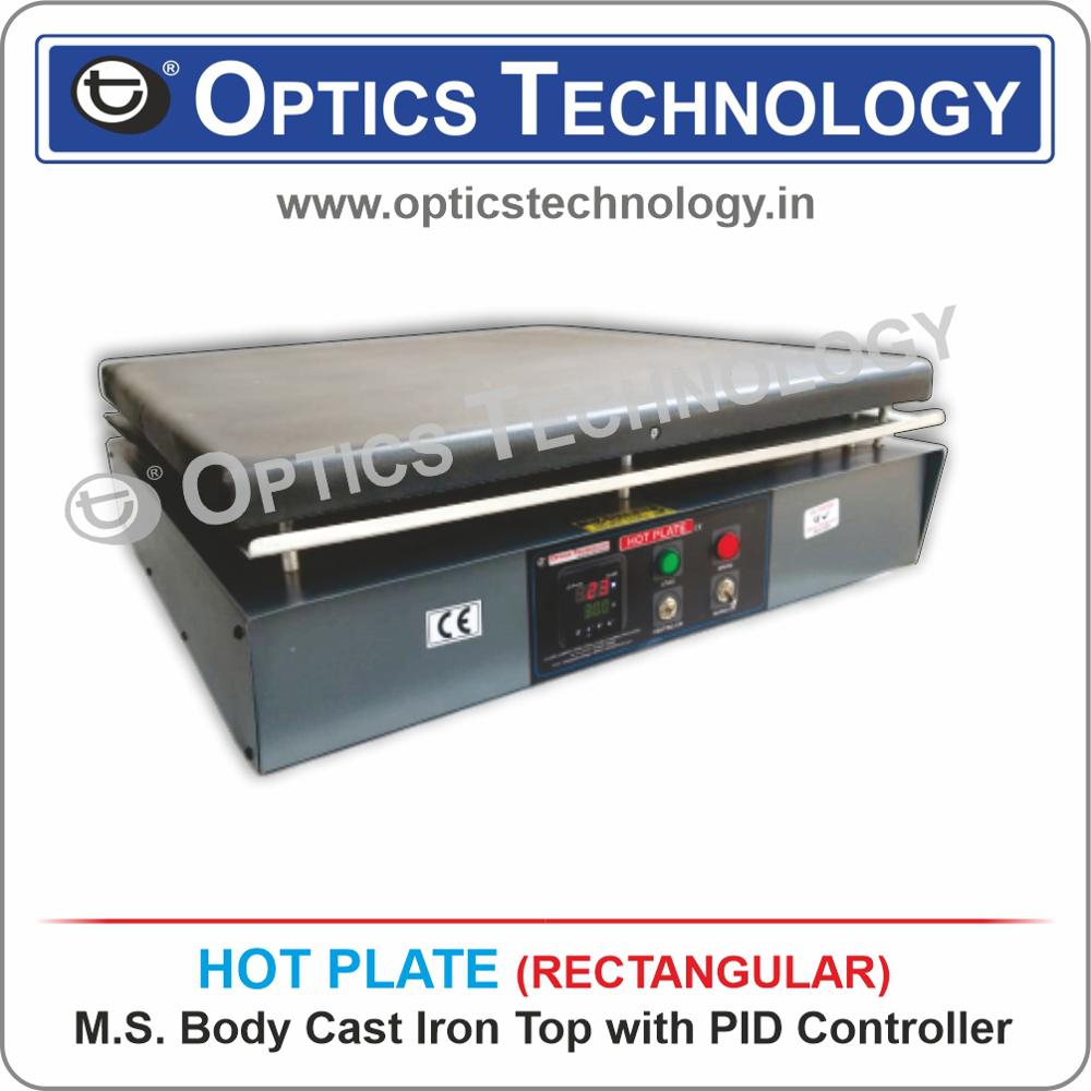 Hot Plate (Rectangular) (Ss Body With Ss Top With Pid Controller) - Accuracy: 99.9  %