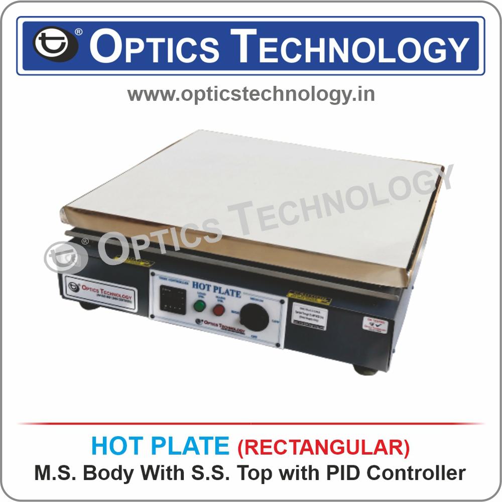 Hot Plate (Rectangular) (SS Body with SS Top with PID Controller)