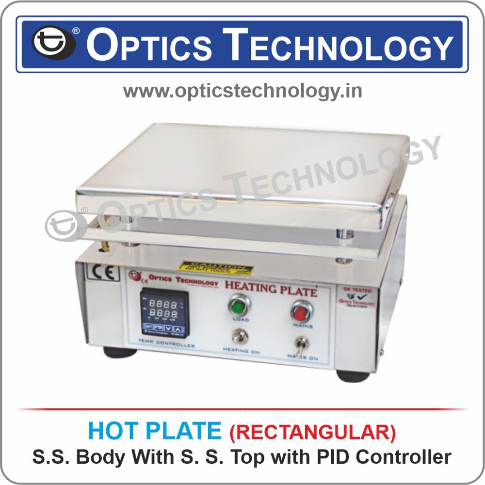 Hot Plate (Rectangular) (SS Body with SS Top with PID Controller)