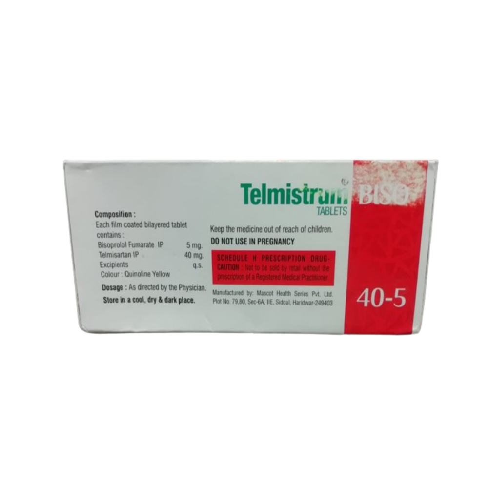 Bisoprolol Fumarate 5 mg & Telmisartan 40 mg