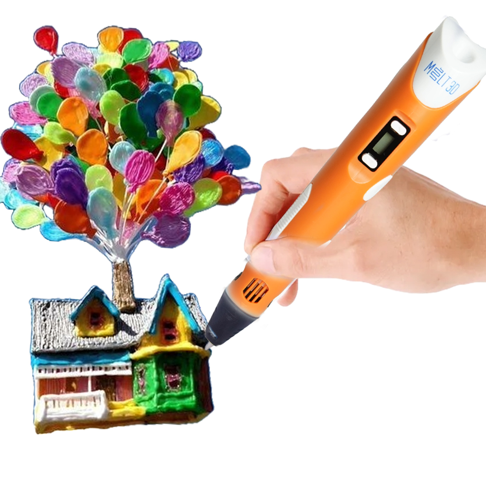 Melt3D The Doodler Smart 3D Drawing Pen for Kids and Adults Crafting Art and DIY Fun