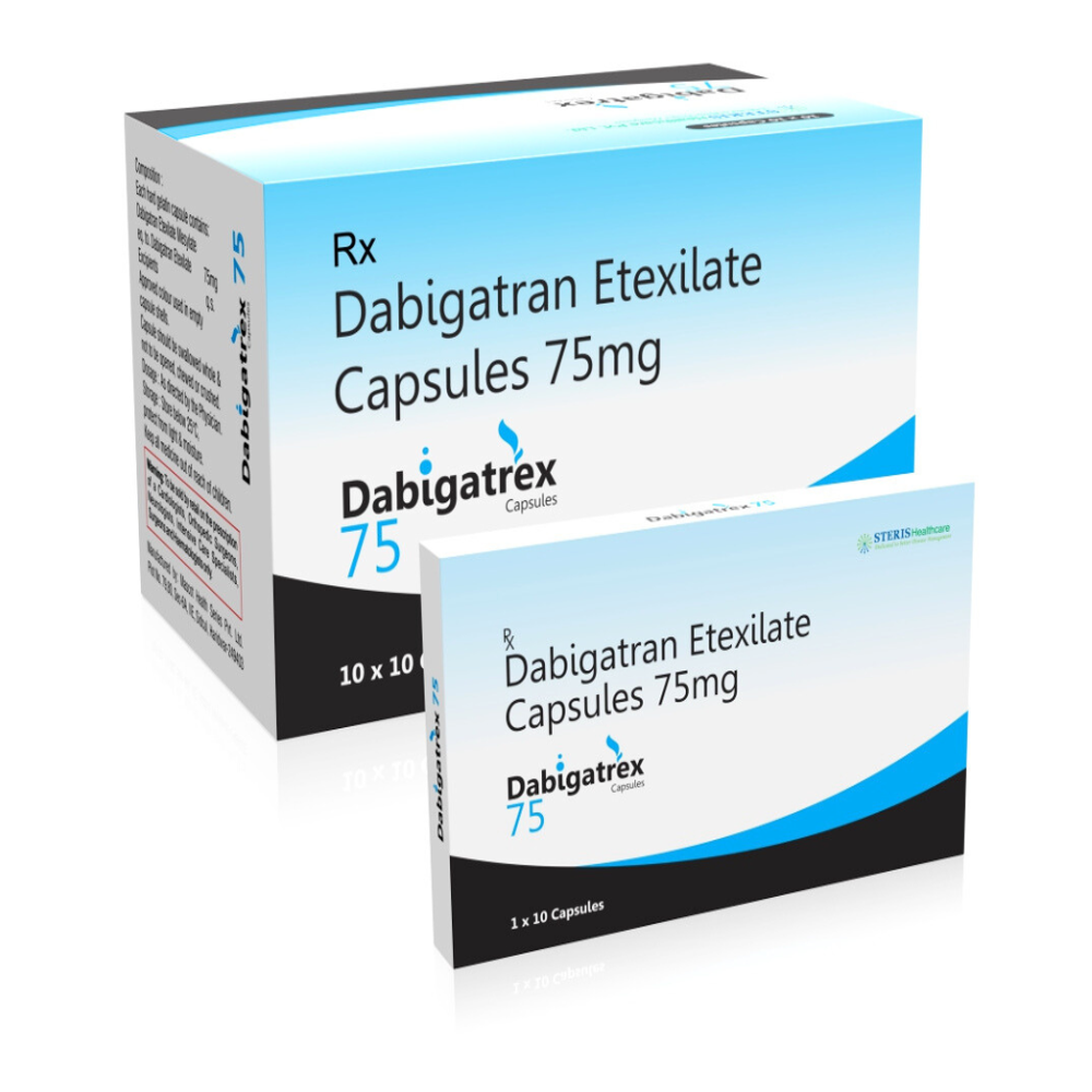 Dabigatran Etexilate (75mg) - Drug Type: General Medicines