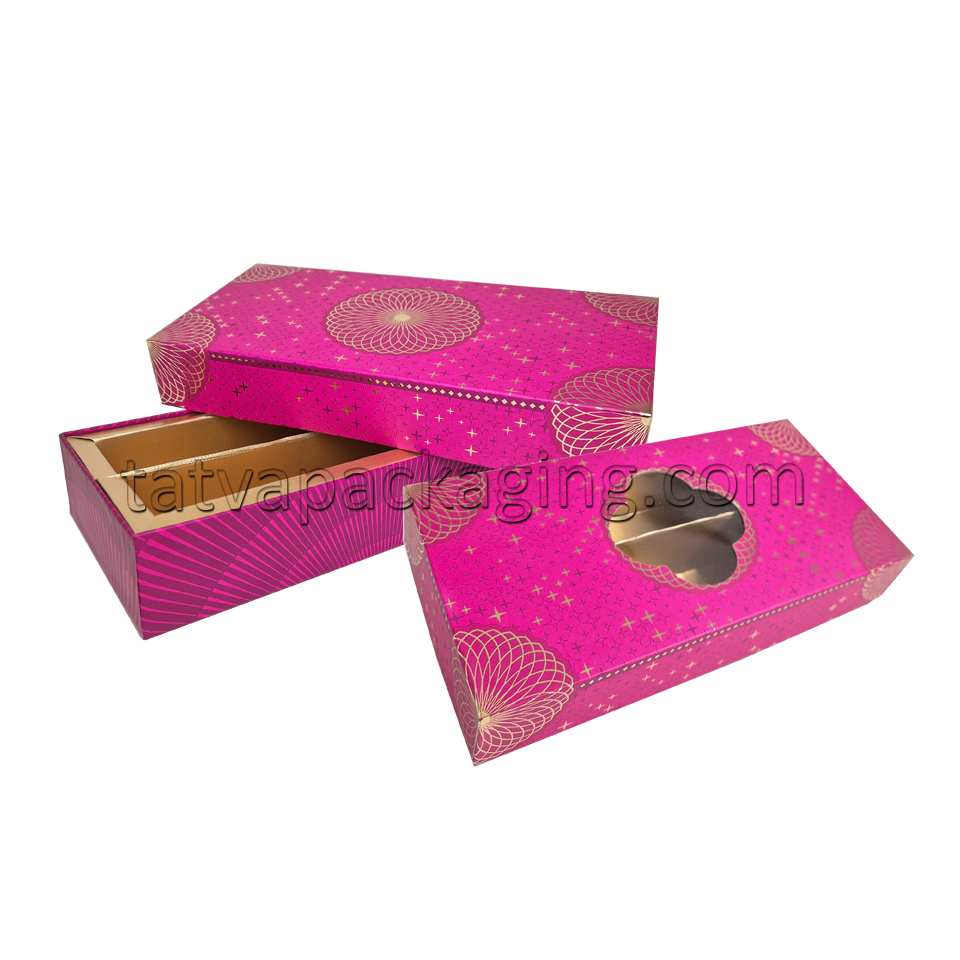 Mithai Gift Box - For 250gm Sweets, Mithai, Dates, etc
