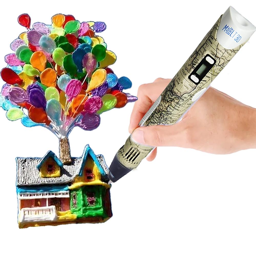 Melt3D The Doodler Smart 3D Drawing Pen for Kids and Adults Crafting Art and DIY Fun