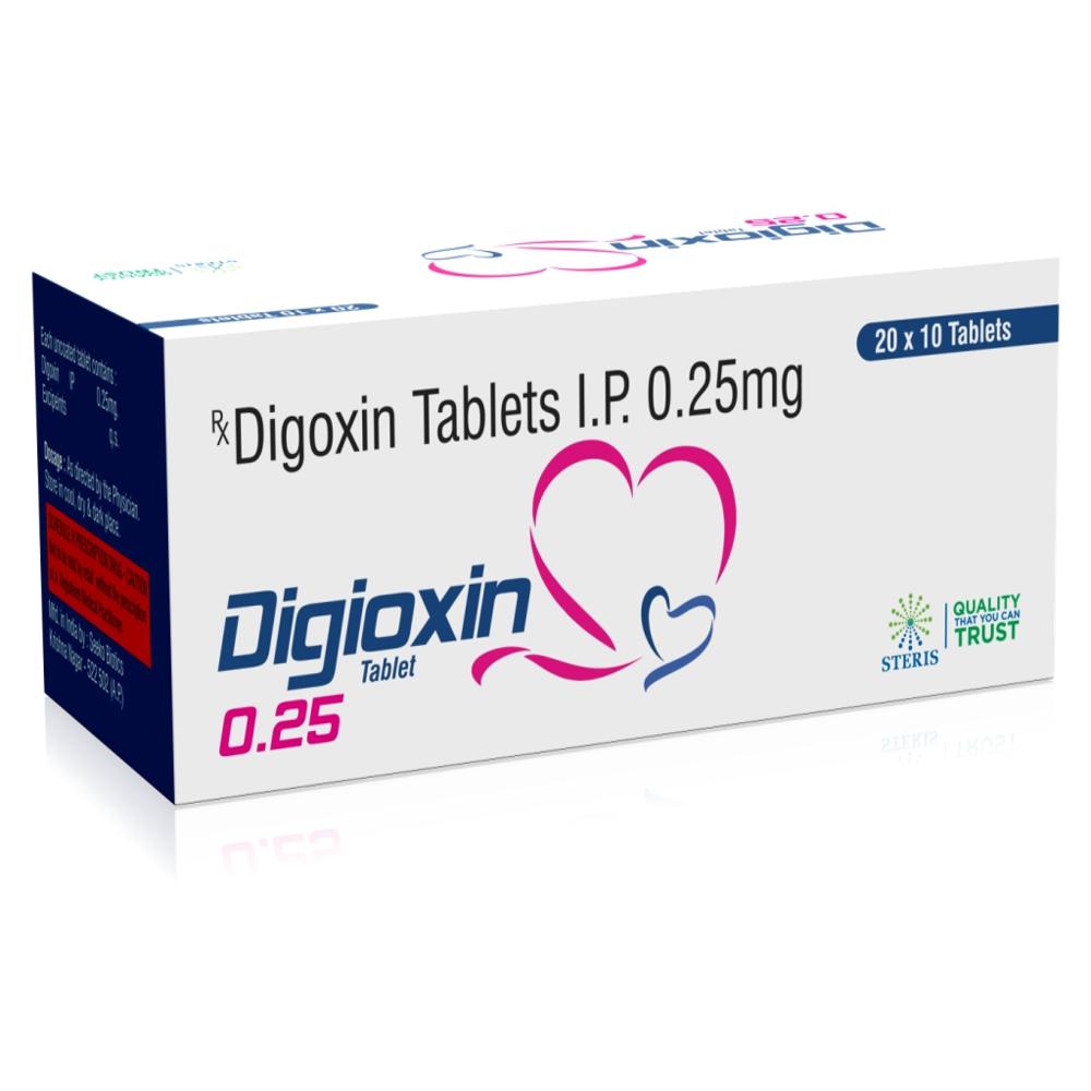Digoxin 0.25 Mg - Drug Type: General Medicines