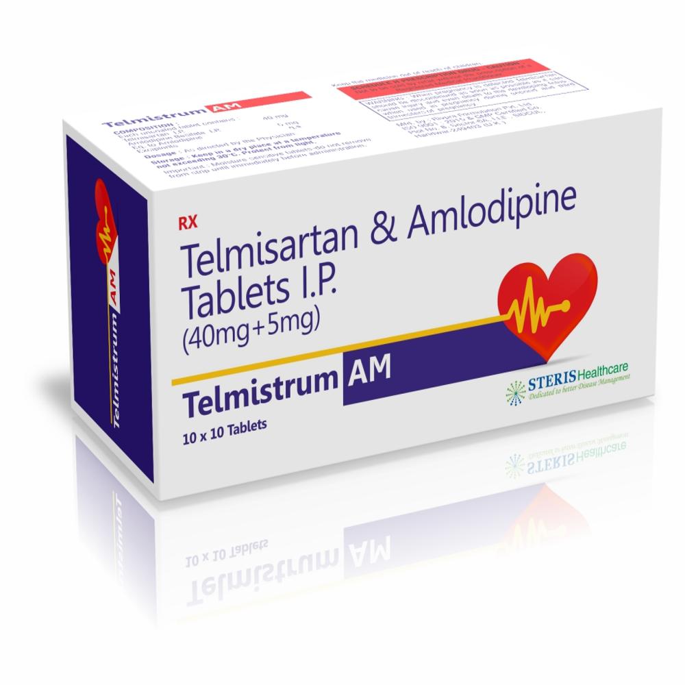 Telmisartan 40mg + Amlodipine 5mg - Drug Type: General Medicines