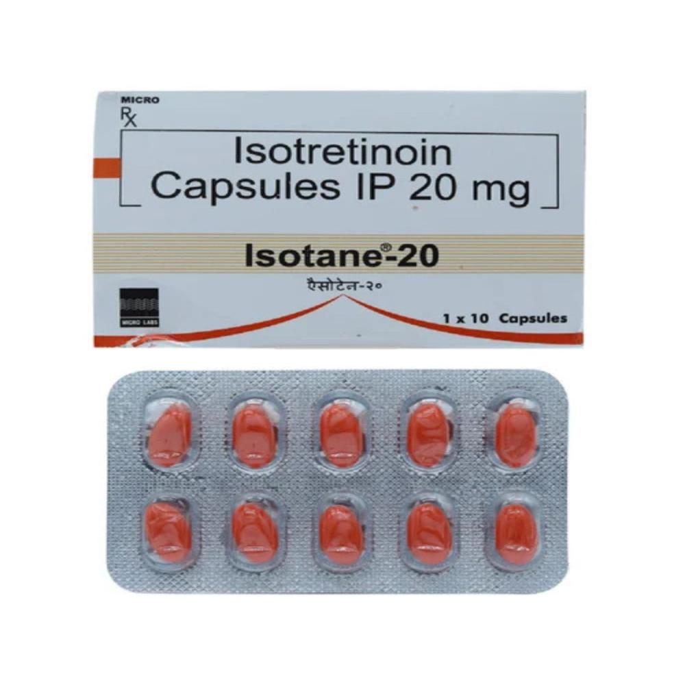 Isotane 20 Isotretinoin (20mg) Capsule - Drug Type: General Medicines
