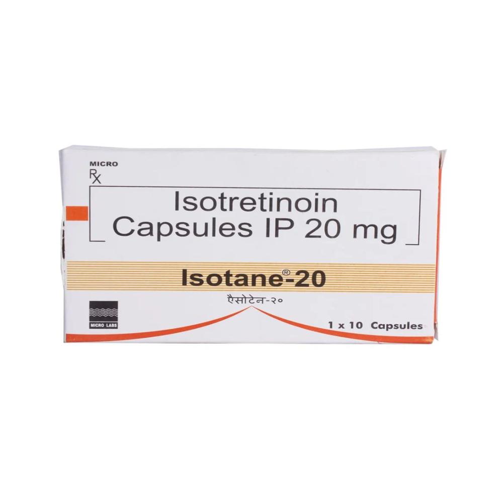 Isotane 20 Isotretinoin (20mg) Capsule