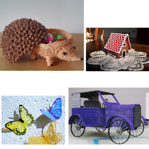 The Artisan Worlds Slimmest 3D Pen with Metal Housing and OLED Screen