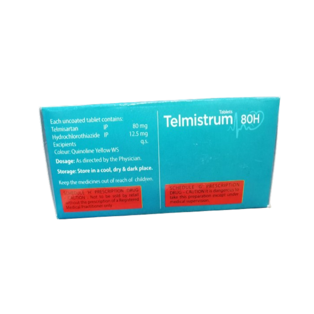 Telmisartan (80mg)+ HCTZ 12.5 mg