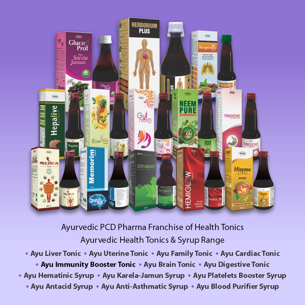 Ayurvedic PCD Pharma franchise of Herbal Health Tonics