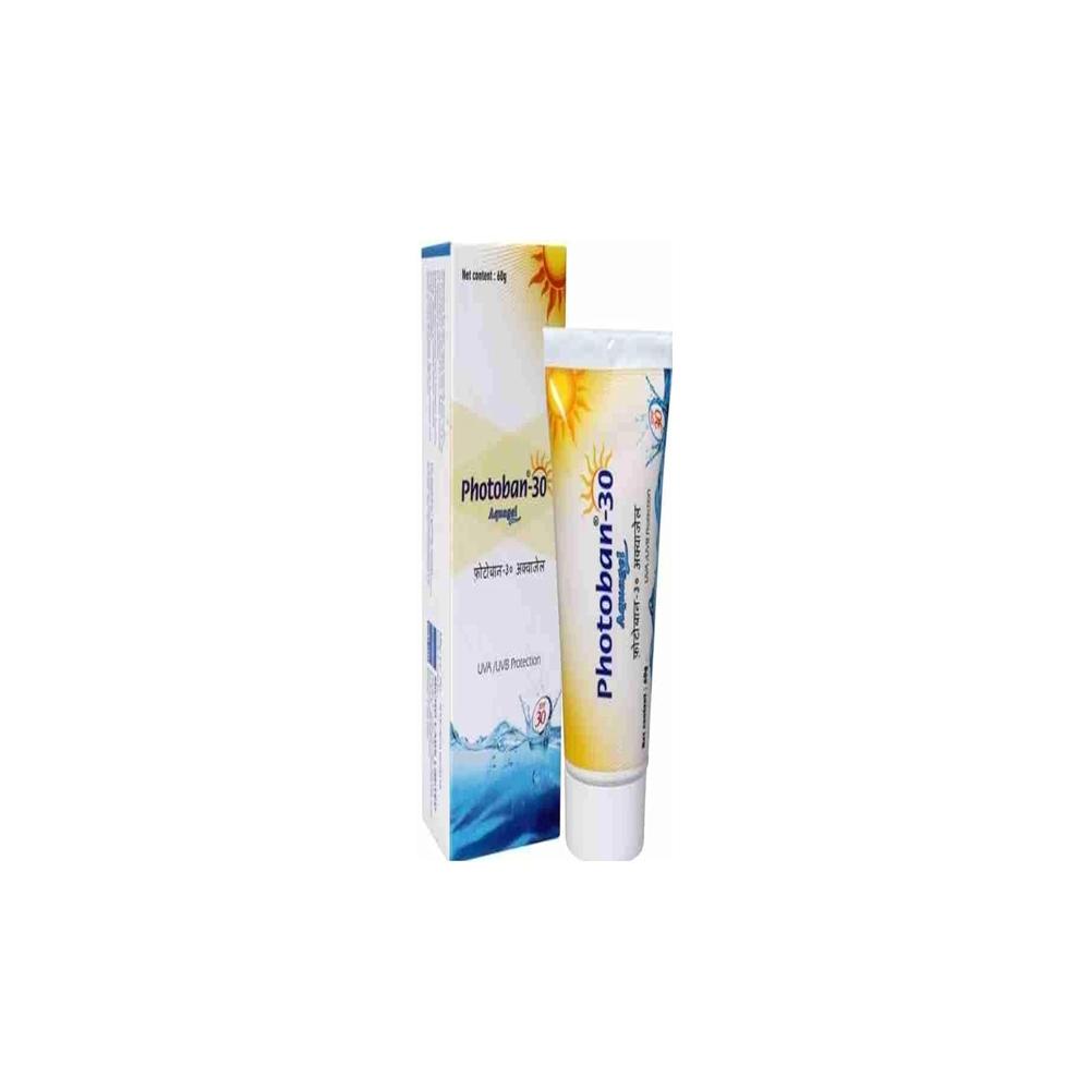 Photoban 30 Aquagel 60Gm - Drug Type: General Medicines