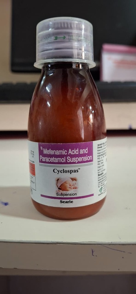 MEFENAMIC ACID + PARACETAMOL SUSPENSION 60 ML