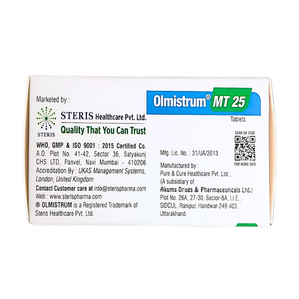 Olmesartan Medoxomil And Metoprolol Succinate - Drug Type: General Medicines