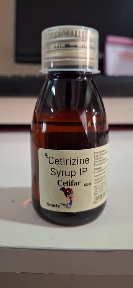 CETRIZINE SYRUP 60 ML