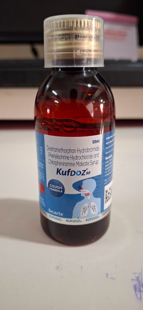 DEXTROMORPHAN HBR+ PHENYLEPHRINE HCL + CPM SYP 50 ML